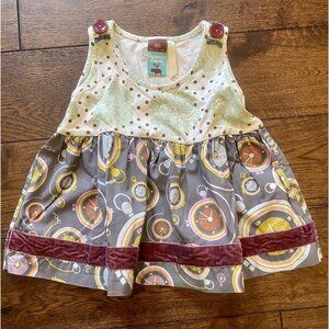 Vintage Matilda Jane Lawrence Francis Sara Top (clocks) - Size 18 Months